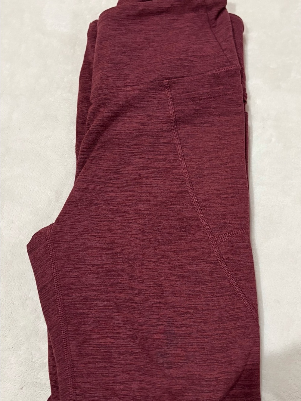 JoyLab Maroon Heather High-Rise Leggings